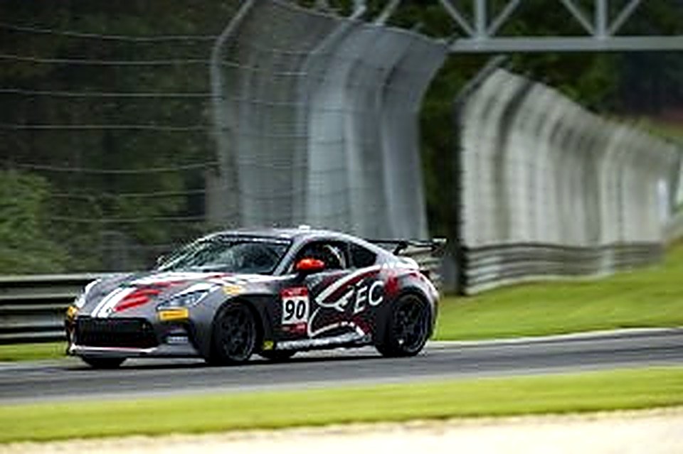 The #90 GR86 at Barber Motorsports Park