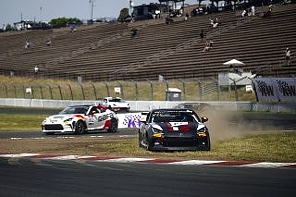The #90 GR86 at Sonoma
